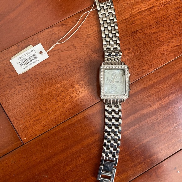 Sophie Quartz Silver Watch with Rhinestones - Picture 5 of 5